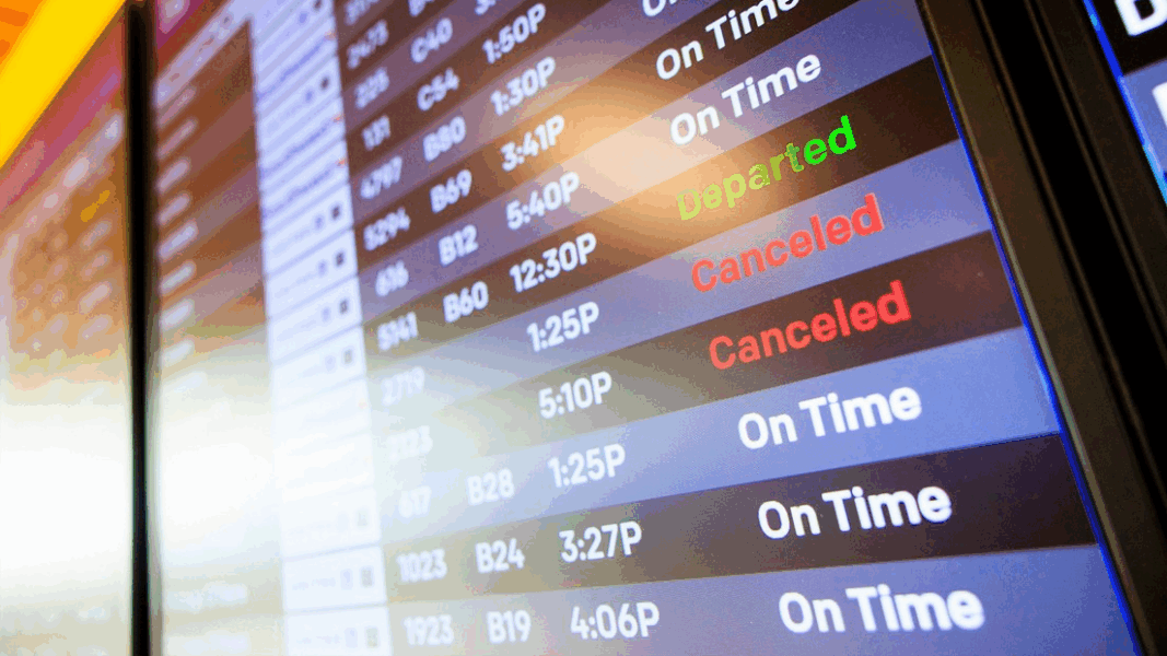 1.500 vuelos cancelados por cierre del gobierno en EE. UU.