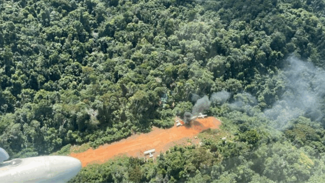 Venezuela inutiliza nueve aeronaves en la frontera con Brasil