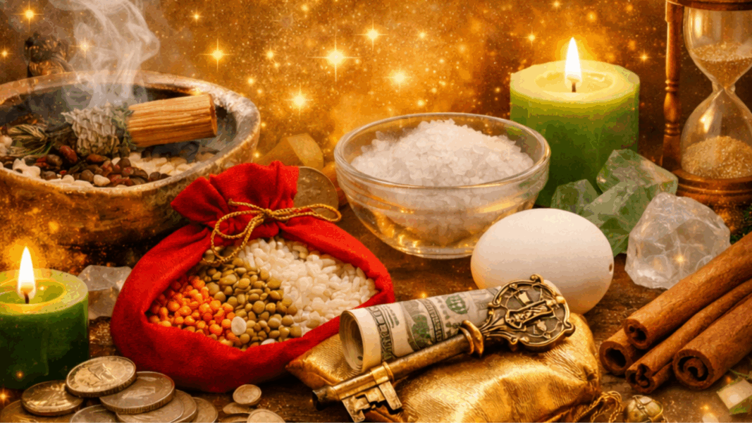 ¿Quieres atraer prosperidad en 2026? Estos rituales prometen un nuevo comienzo energético