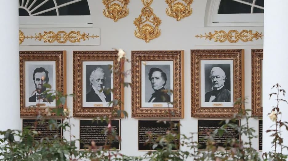 Nueva galería presidencial instada por Trump genera críticas por descripciones ofensivas