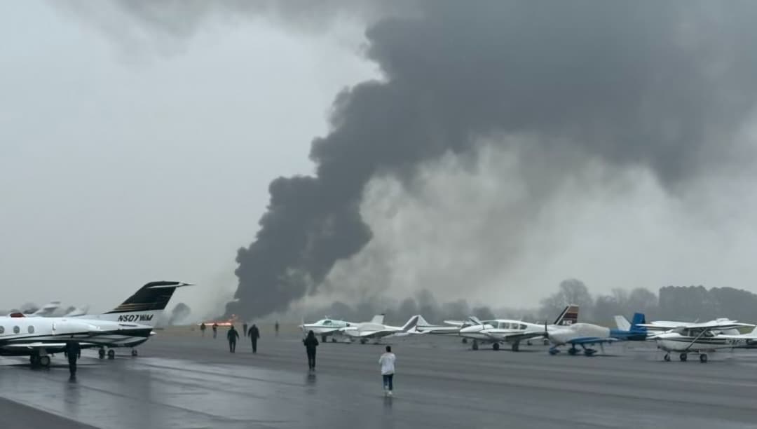 Jet privado se estrella en Carolina del Norte y deja víctimas mortales