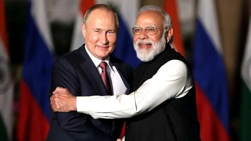 Putin arriba a India para establecer acuerdos