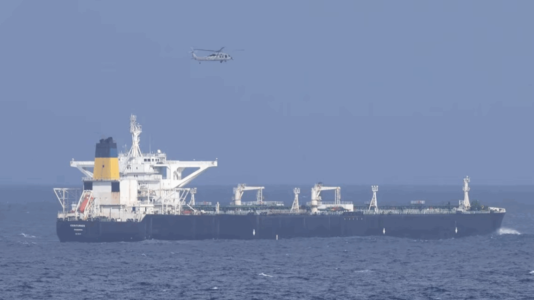 Otro buque petrolero es interceptado por Estados Unidos