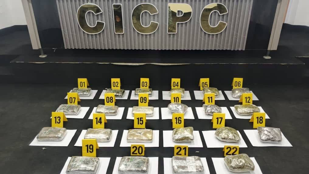 Incautan más de 11 kilos de marihuana en Nueva Esparta