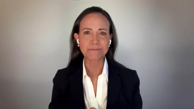 Aplazan la rueda de prensa de María Corina Machado en Oslo