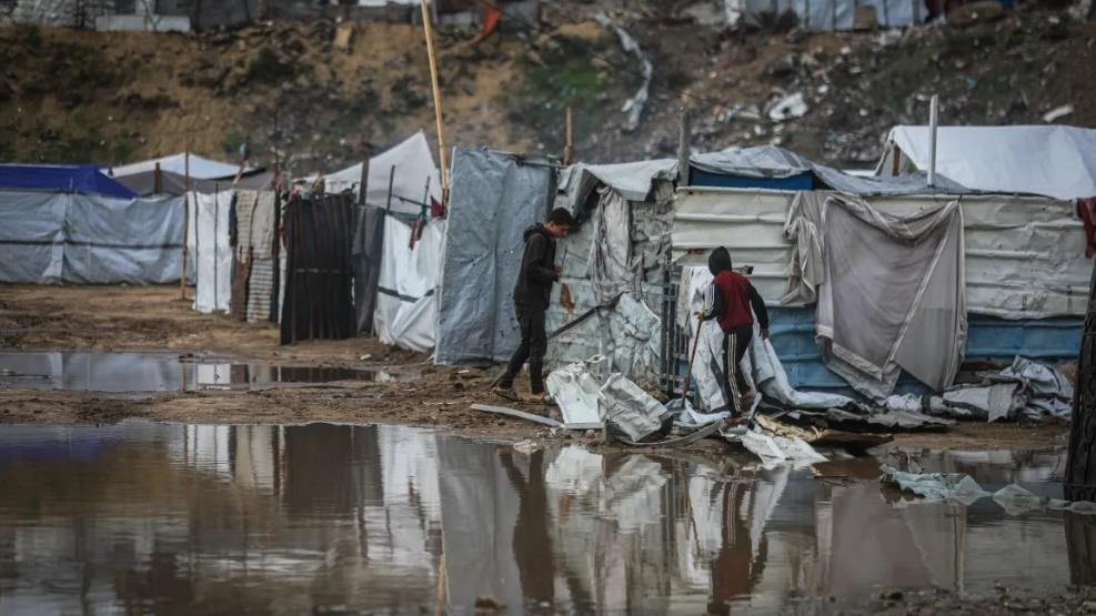Inundaciones agravan la crisis en Gaza