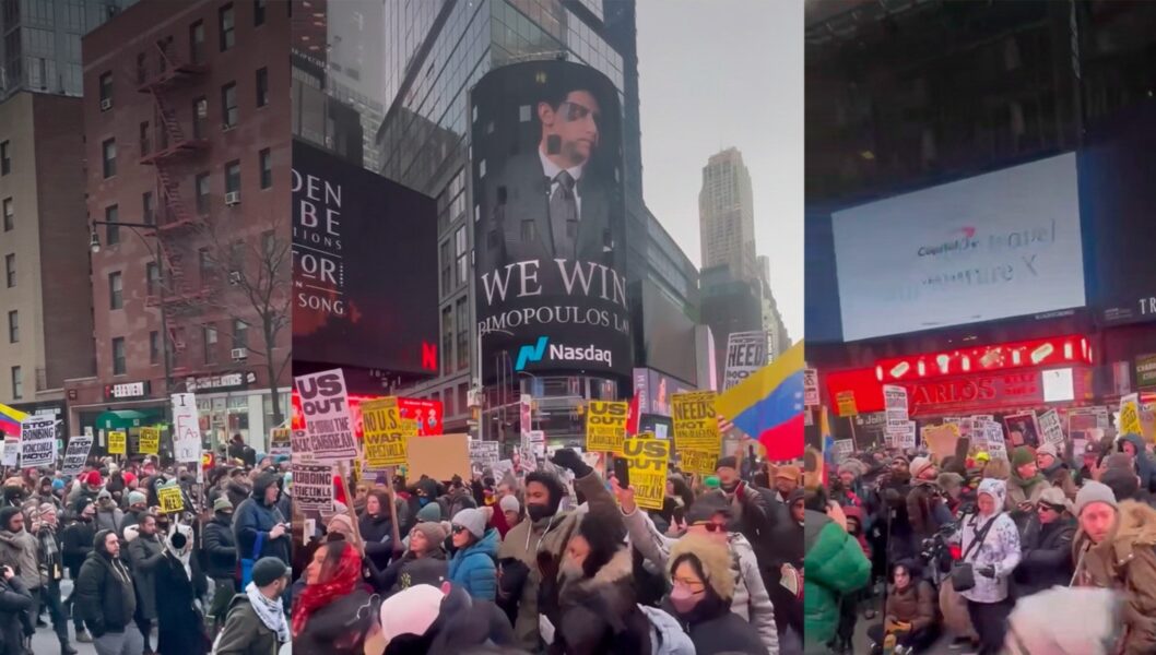 El mundo sale a las calles tras secuestro del presidente Nicolás Maduro