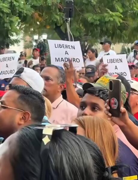 Maracaibo se vuelca a las calles para exigir el regreso de Nicolás Maduro y Cilia Flores