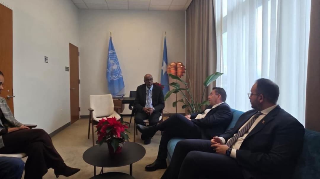 Samuel Moncada se reúne con presidente del Consejo de Seguridad de la ONU