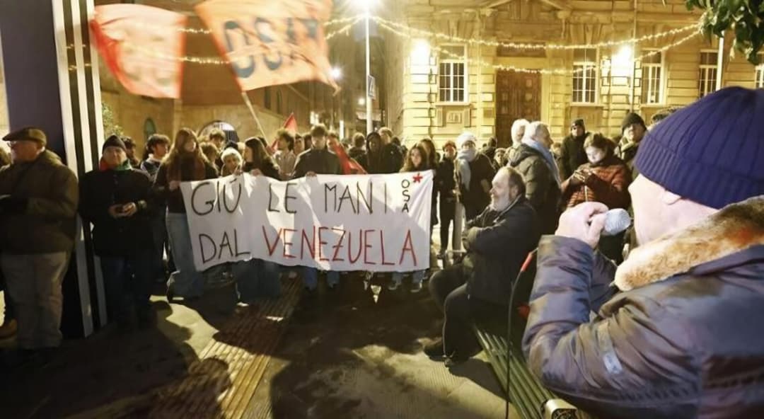 Italia se moviliza para exigir la liberación del presidente Nicolás Maduro