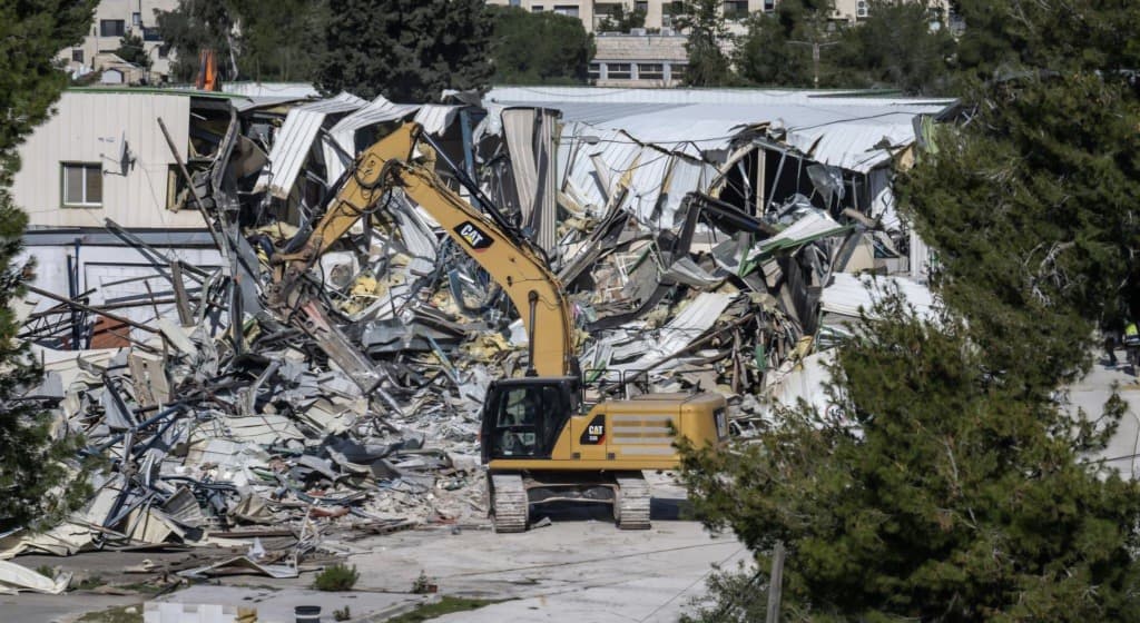Países rechazan la demolición por parte de Israel de edificio de la ONU en Jerusalén