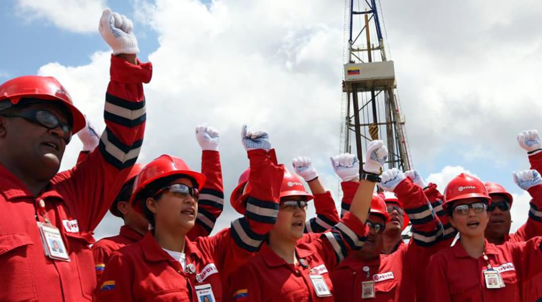 La clase obrera se moviliza este jueves en Caracas en defensa de la industria petrolera