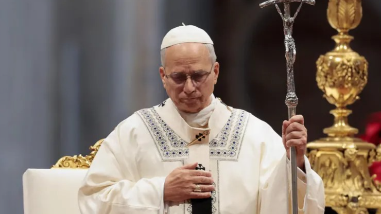 Lo que dijo el papa León XIV en su primera misa de año nuevo