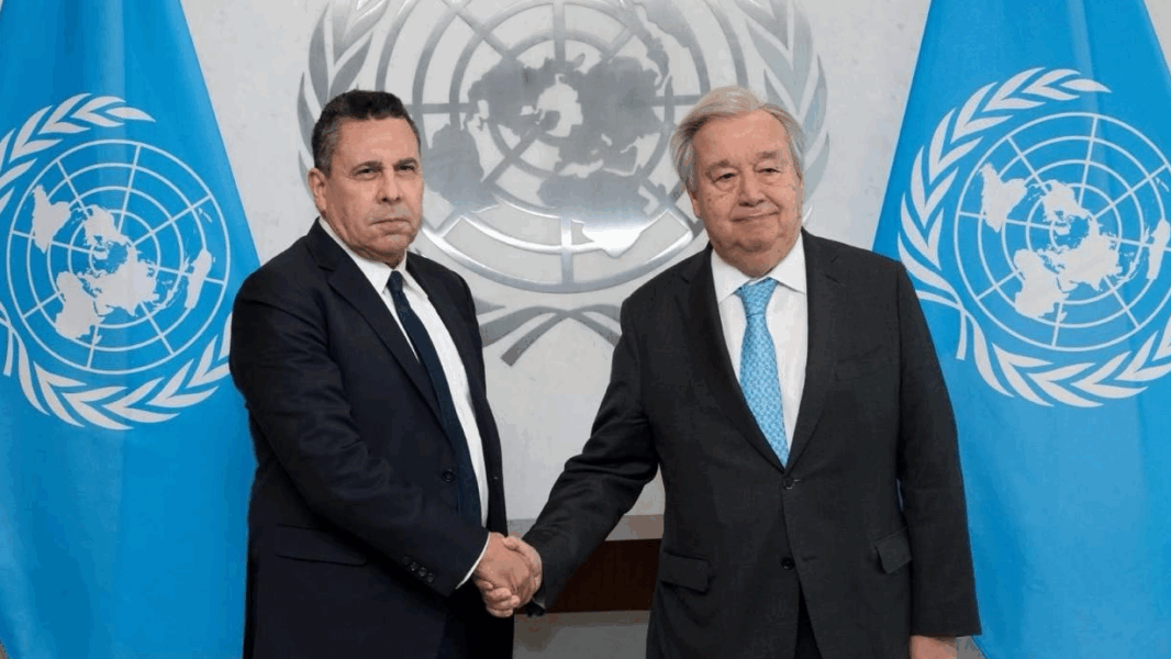 Samuel Moncada presenta la denuncia formal al secretario de la ONU sobre la agresión contra Venezuela