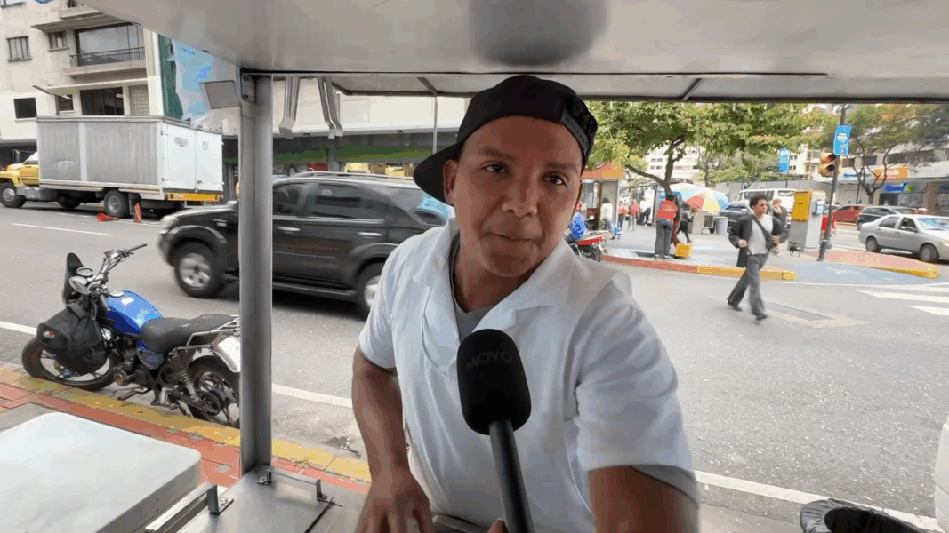 Así están las calles de Caracas