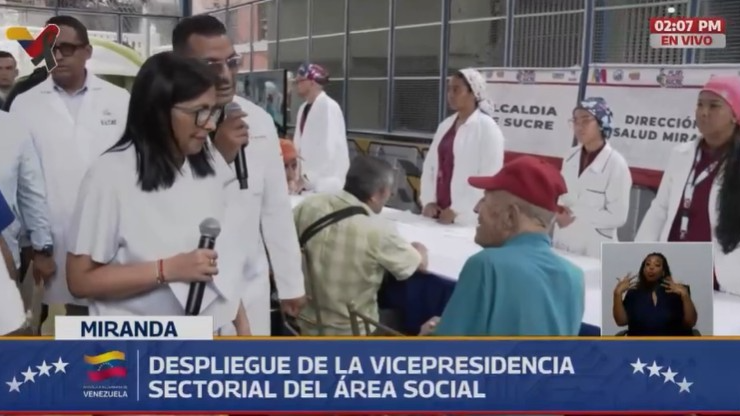 Presidenta encargada Delcy Rodríguez llama a emprender con lo nuestro