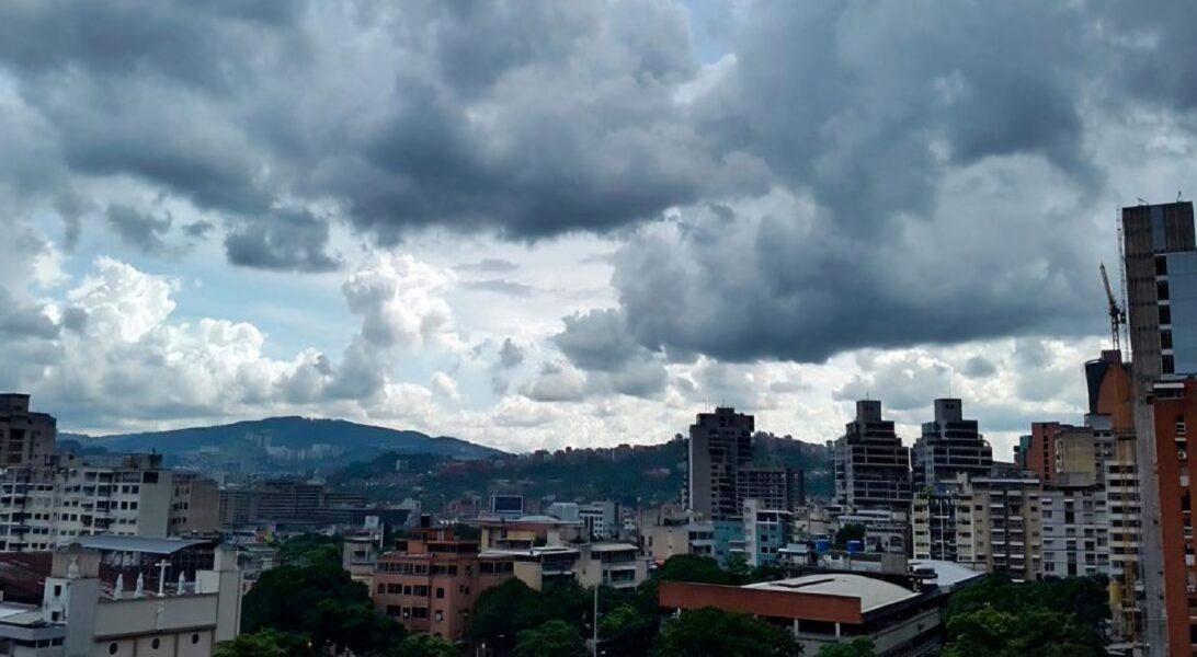 Atención: posibles precipitaciones en la Gran Caracas y varios estados del país