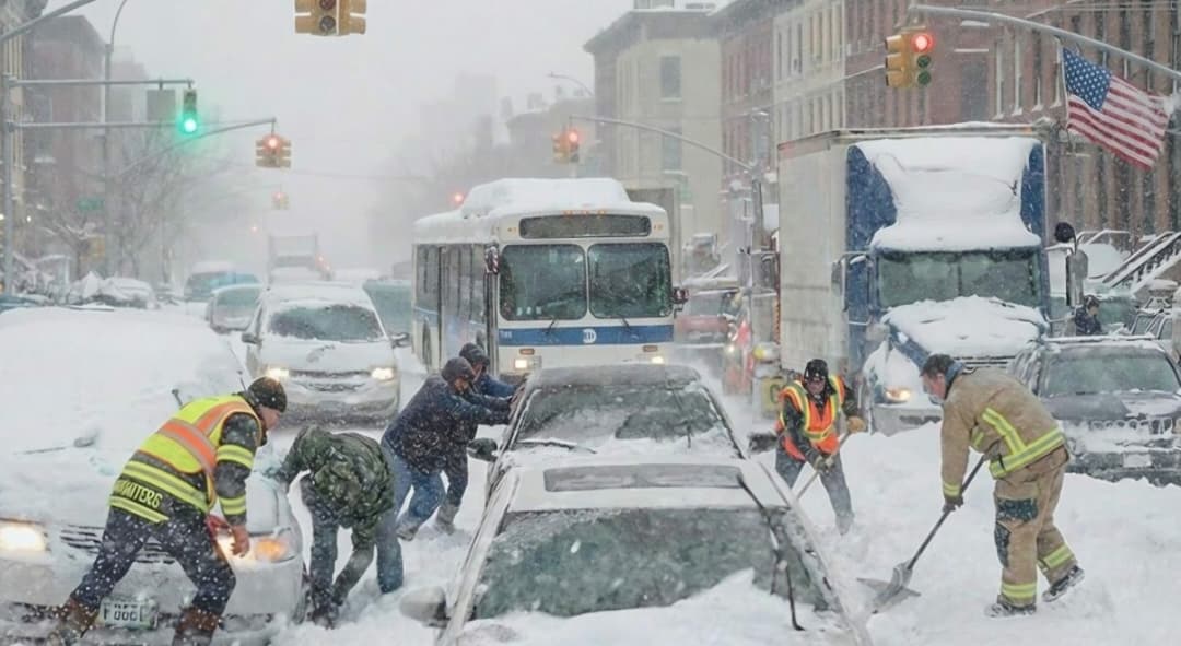 Noreste de EE. UU. paralizado por tormenta invernal: siete estados declaran emergencia
