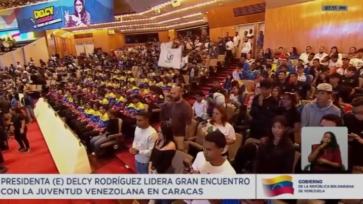 Caracas es sede del Gran Encuentro con la Juventud Venezolana
