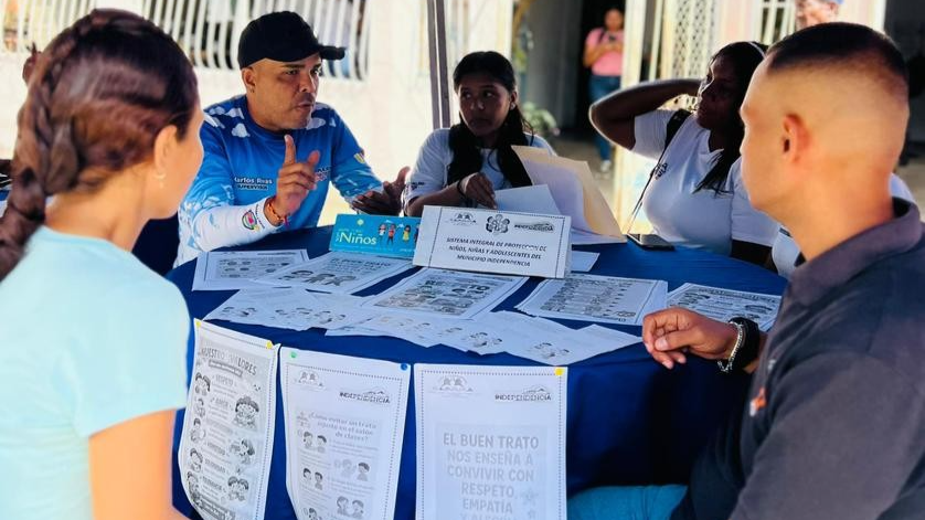 Más de 700 familias de el Habanero reciben atención integral