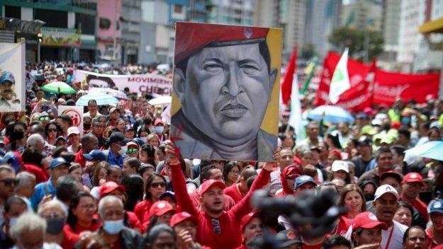 El PSUV se moviliza para recordar el legado de Hugo Chávez