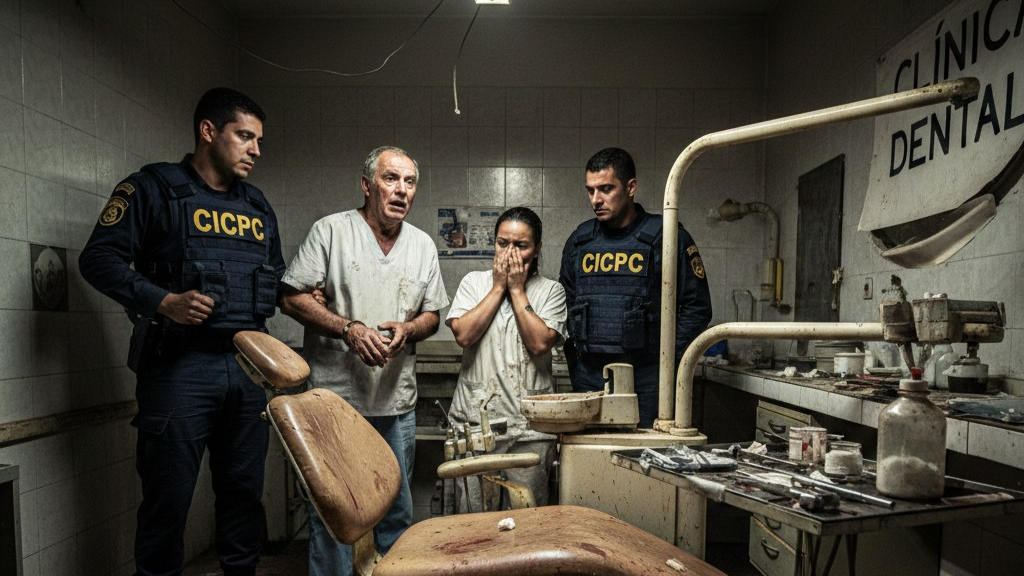 Douglas Rico informa la captura de tres falsos odontólogos