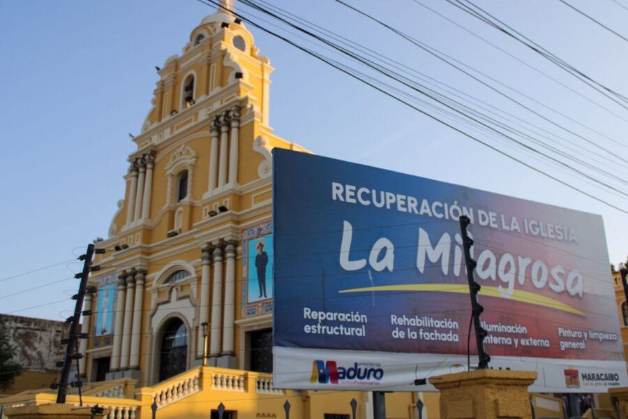 Alcalde Giancarlo Di Martino entrega rehabilitación integral de la Iglesia La Milagrosa en Maracaibo