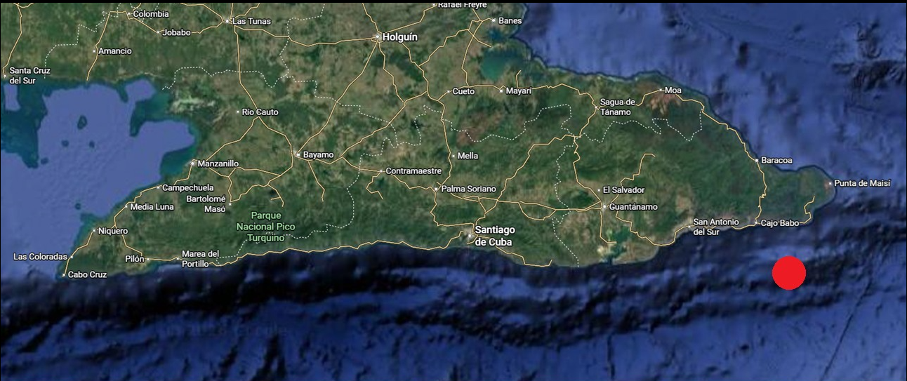 Fuerte sismo de magnitud 5.8 estremece el oriente de Cuba
