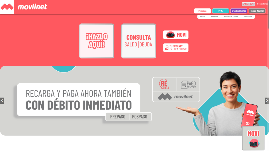 Hasta el próximo 30 de abril llamadas y mensajes gratis ofrece Movilnet a clientes prepago