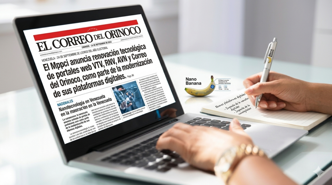 VTV, RNV, AVN y Correo del Orinoco tendrán portales de última generación