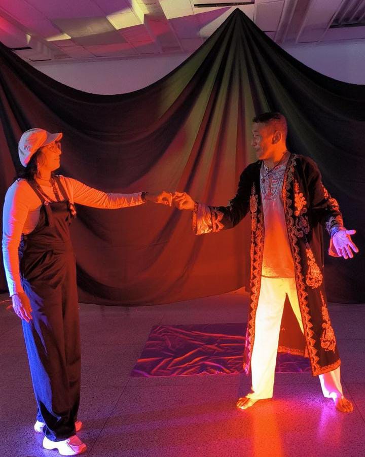 En Maracaibo celebran el día internacional del teatro con templete