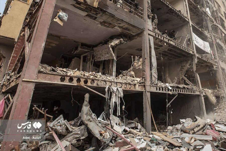 Ataque con misiles alcanza complejo residencial densamente poblado en Arak, Irán