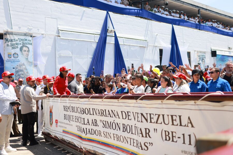 Presidenta Encargada insta a cadetes a representar la grandeza y la complementariedad de Venezuela en el exterior