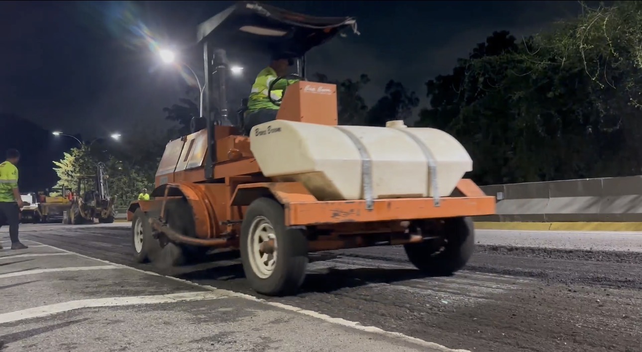 Ministerio de Obras Públicas y Transporte inician Plan de Asfaltado en la Cota Mil