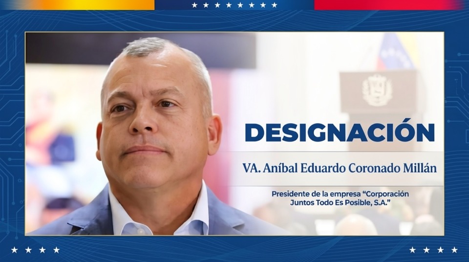 Aníbal Coronado es designado presidente de la Corporación “Juntos Todo es Posible”