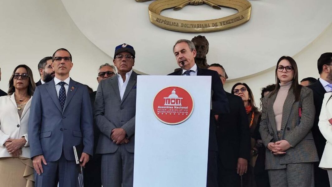 La Asamblea Nacional recibió a José Luis Rodríguez Zapatero para fortalecer el proceso de Diálogo y Amnistía