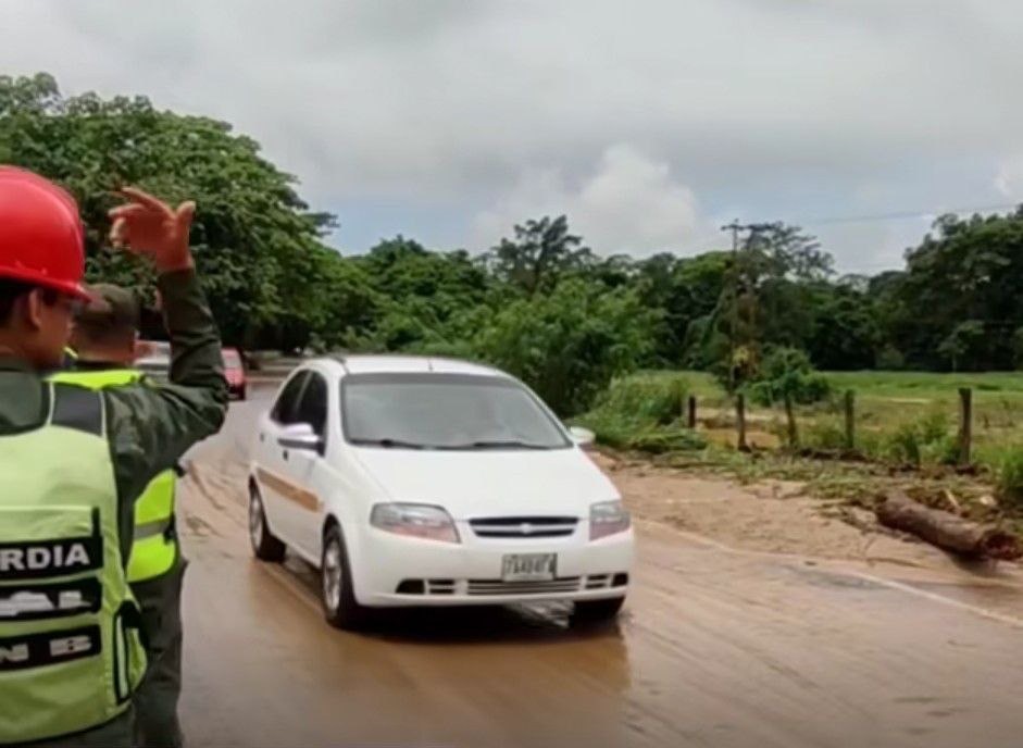 Restituido el paso vehicular en la Troncal 001 del Táchira tras labores de emergencia
