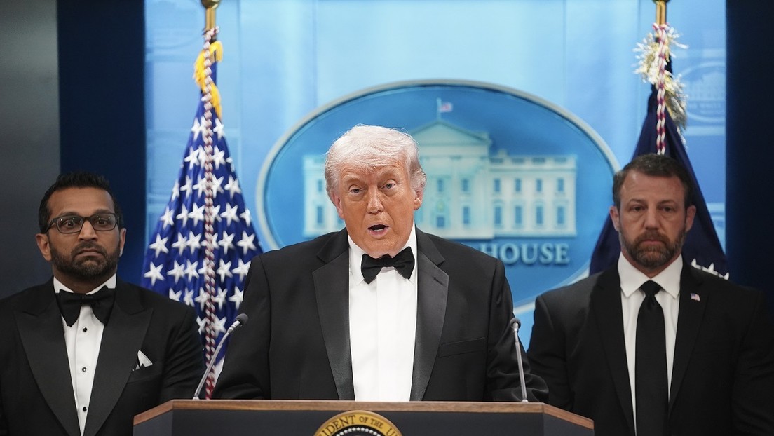 Trump ofrece rueda de prensa luego de evacuación