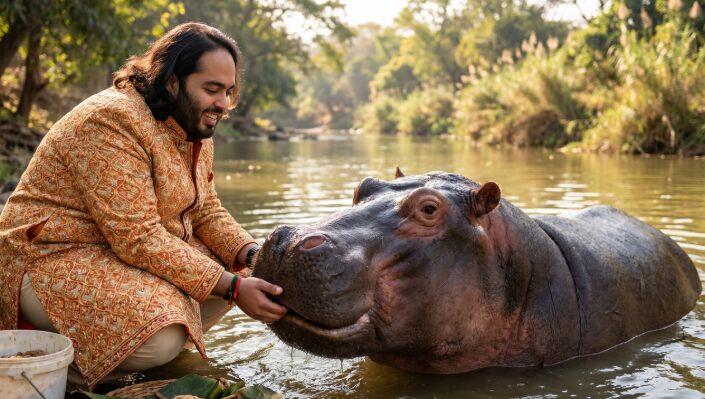 Magnate ofrece trasladar hipopótamos de Colombia a su santuario