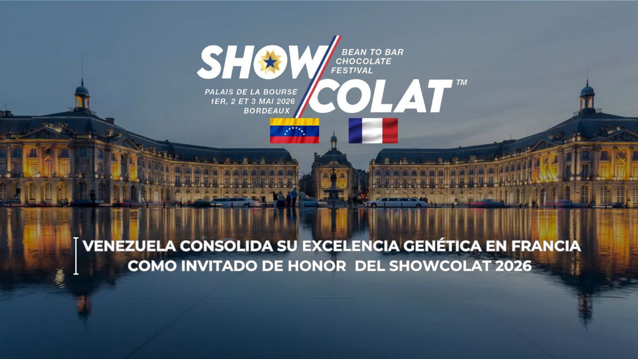 ​Venezuela desembarca en Francia como líder de la industria del cacao en el ShowColat 2026