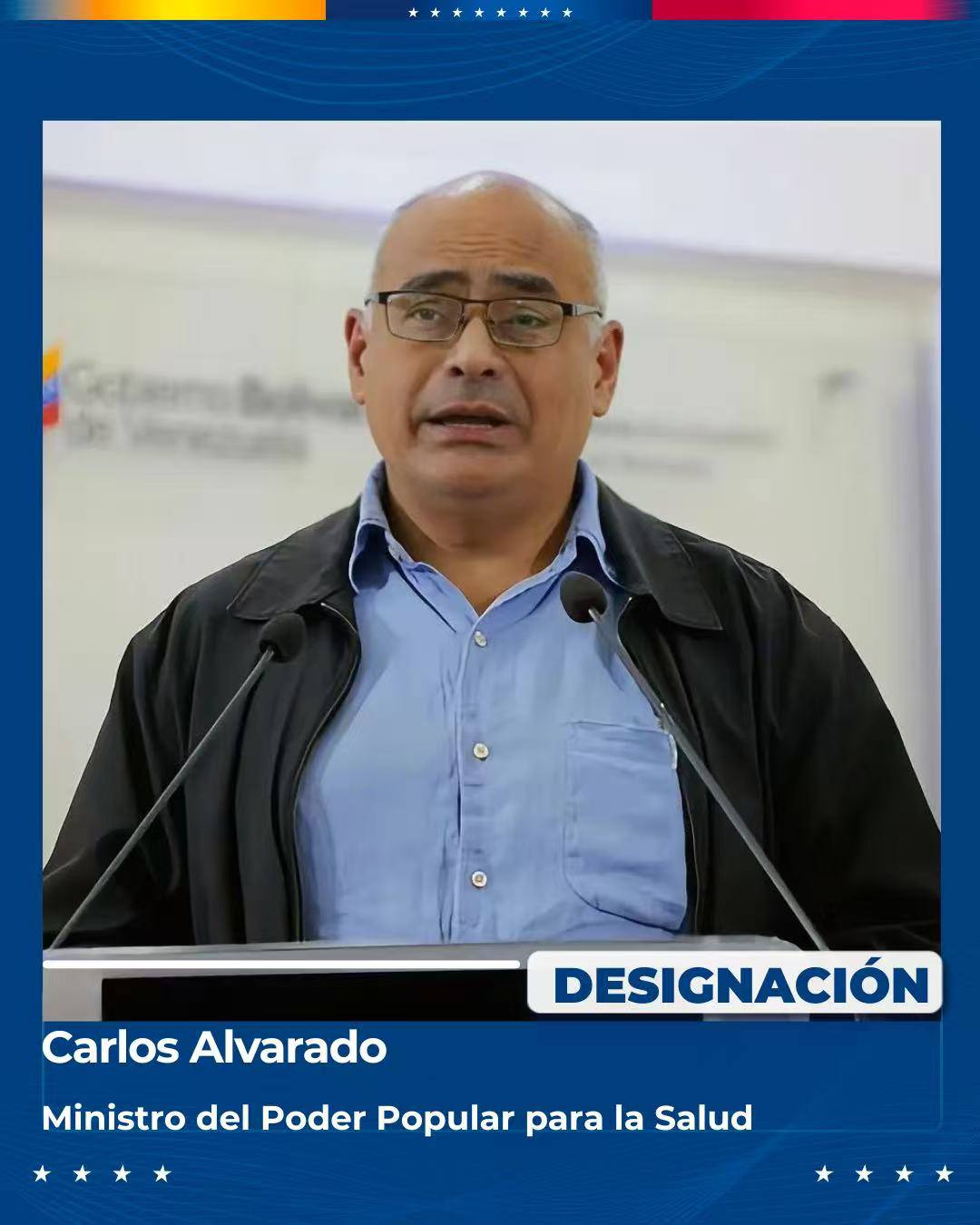 Dr. Carlos Alvarado es designado nuevo Ministro de Salud para fortalecer el sistema sanitario nacional