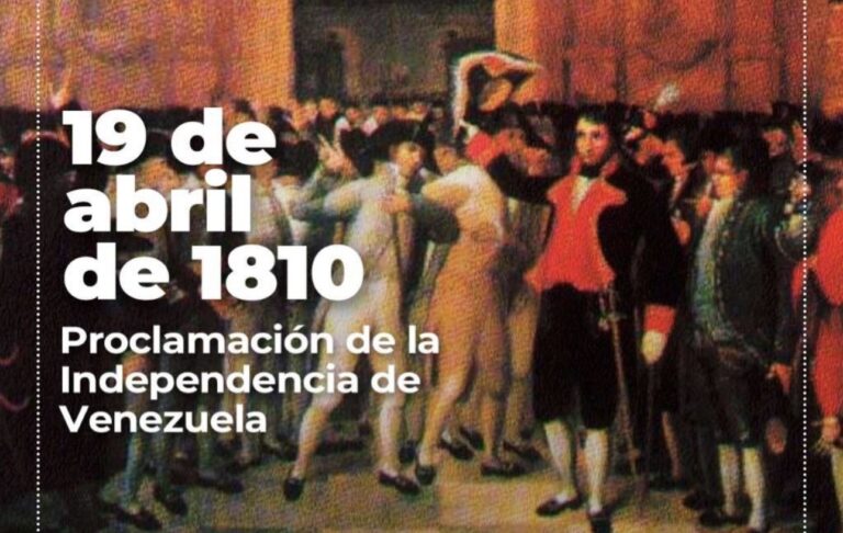 Venezuela conmemora 216 años del 19 de abril: El nacimiento de la soberanía nacional