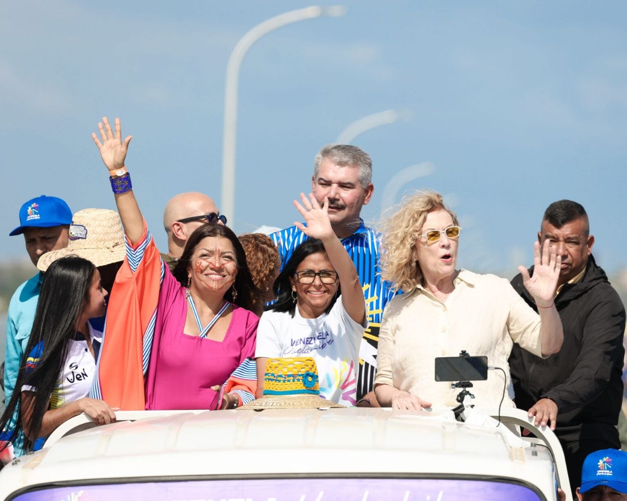 Presidenta Encargada Delcy Rodríguez lideró el inicio de la Peregrinación Nacional en Zulia contra las medidas coercitivas