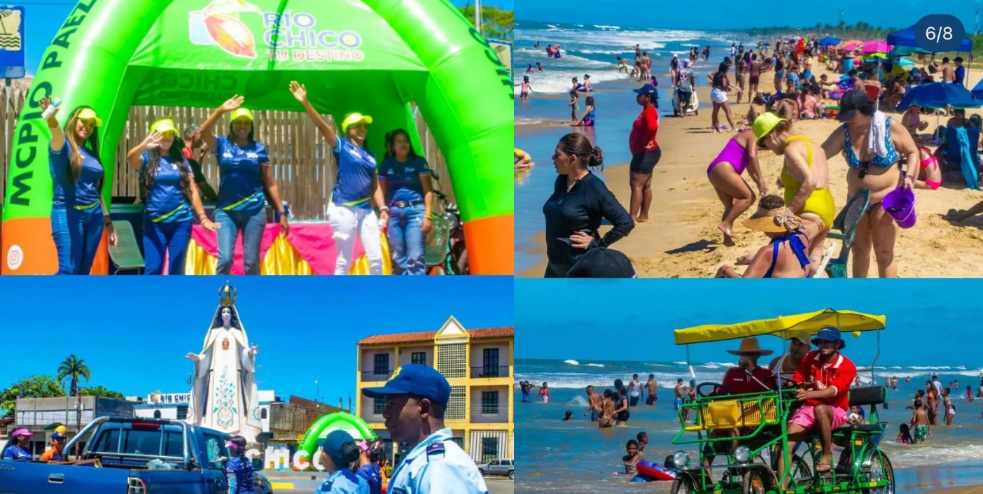 Río Chico es destino predilecto para el disfrute de temporadistas en la Semana Mayor