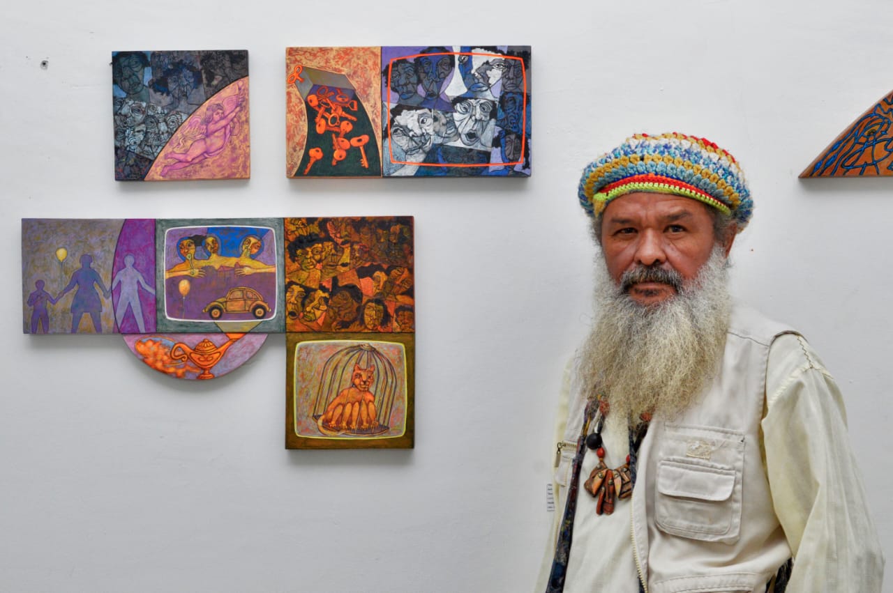 Benjamín Arenas exhibe más de 30 obras en el TTC