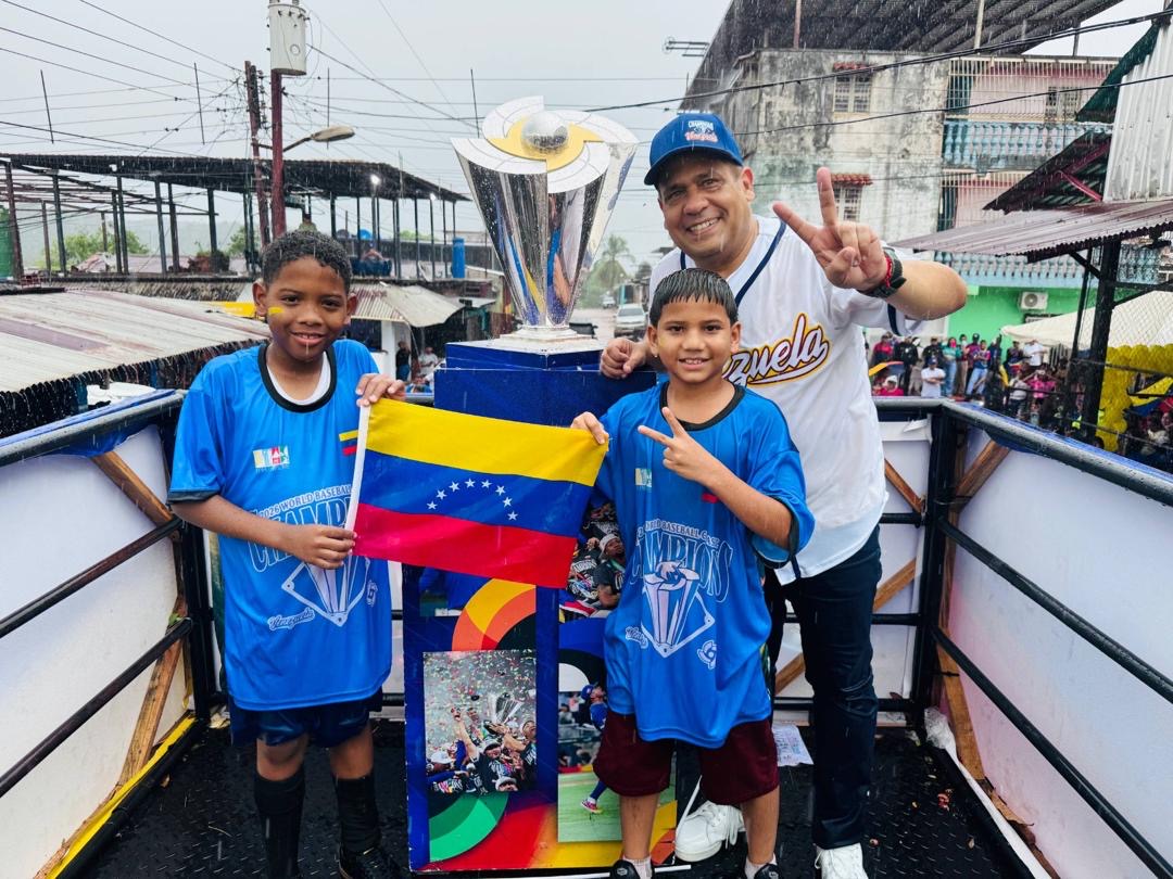 El Trofeo del Clásico Mundial de Béisbol sella un hito histórico en la Guayana Esequiba