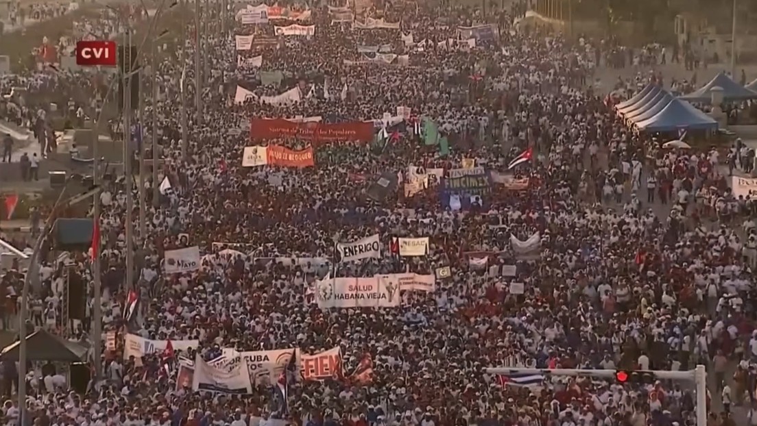 Cuba marcha contra el bloqueo este 1° de mayo