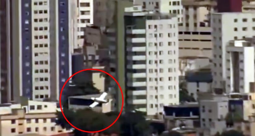 Avioneta impacta edificio en Belo Horizonte y deja tres muertos