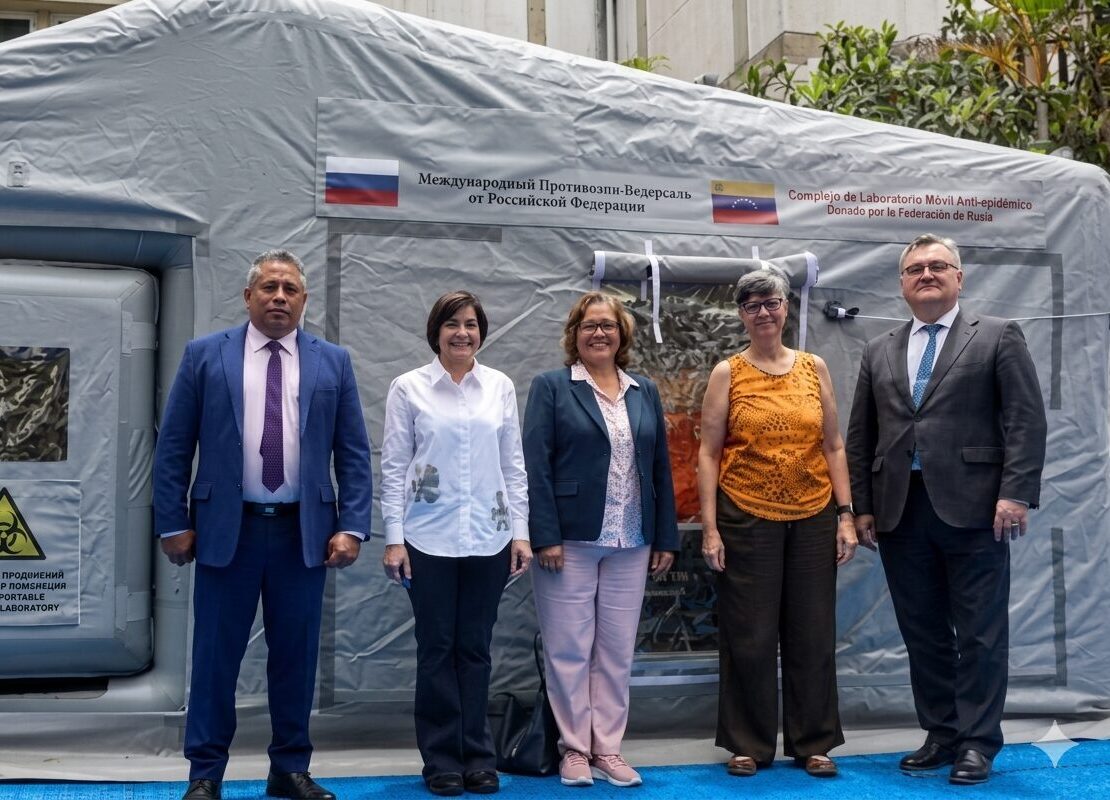 Rusia dona dos laboratorios de bioseguridad a Venezuela