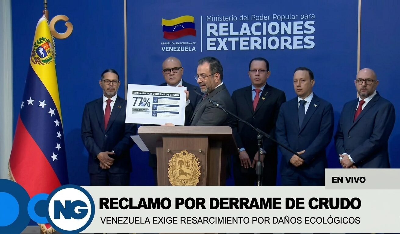 Venezuela exige a Trinidad y Tobago se pronuncie por derrame de hidrocarburos